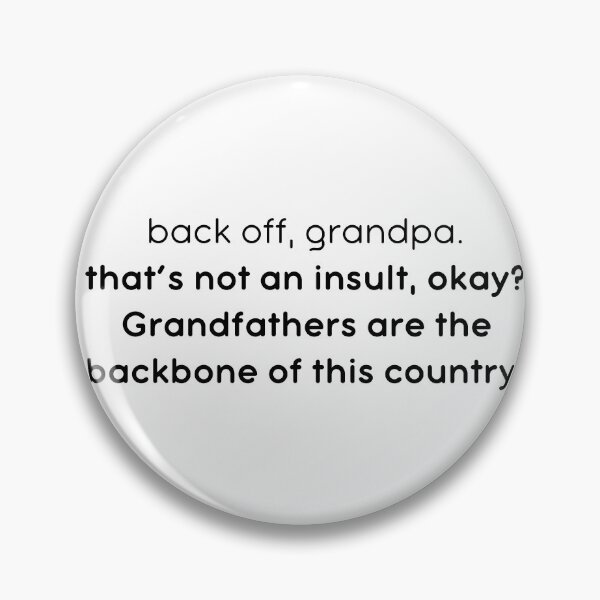 Item preview, Back Off, Grandpa designed and sold by kbynum.