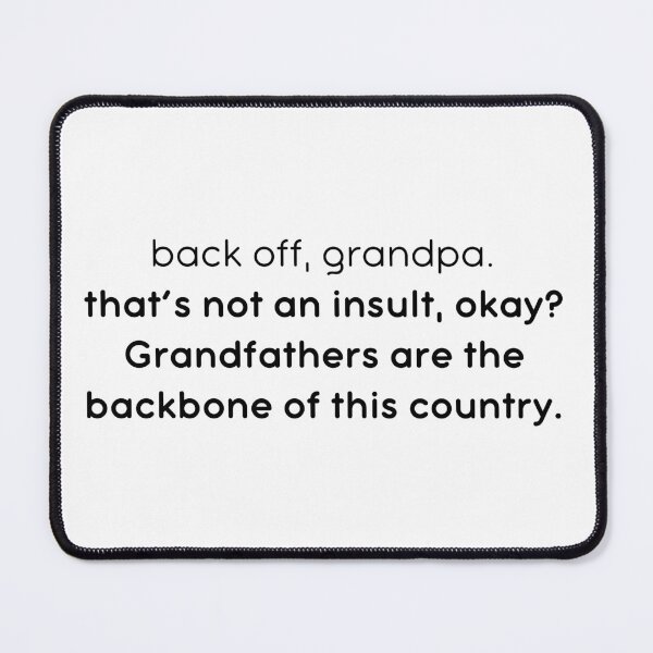 Item preview, Back Off, Grandpa designed and sold by kbynum.
