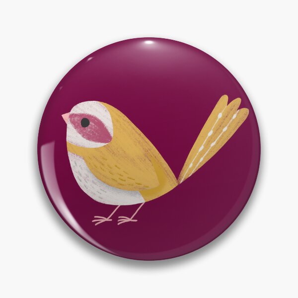 Item preview, Gold Bird on Maroon Background designed and sold by Heather Rosas.