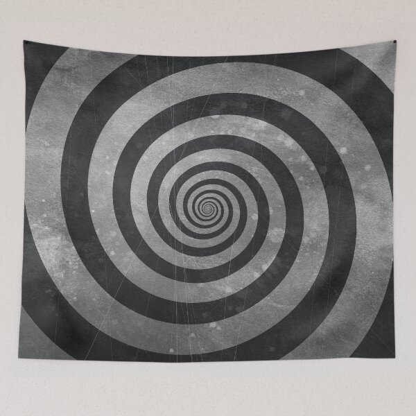 Item preview, Scratchy Vintage Black and White Swirl designed and sold by Sparkle-Moth.