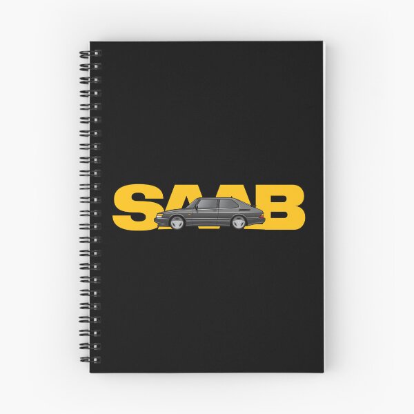 Item preview, Saab 900 SPG Aero Illustration Black Yellow designed and sold by blackdogshop.