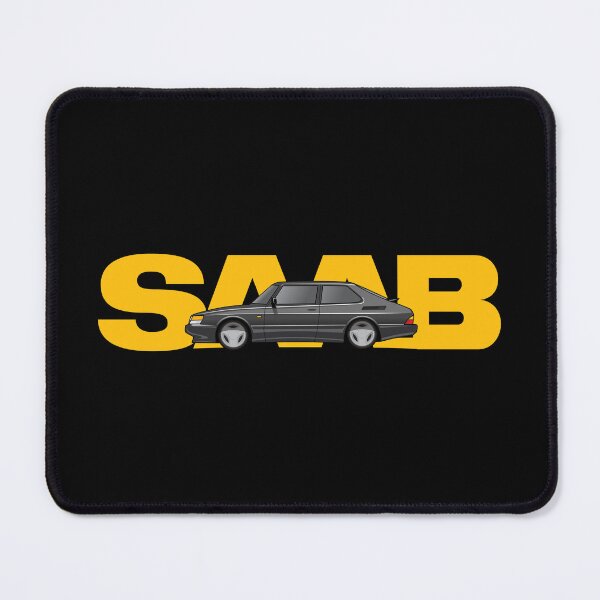 Item preview, Saab 900 SPG Aero Illustration Black Yellow designed and sold by blackdogshop.