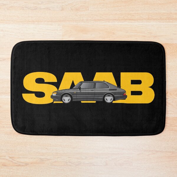 Item preview, Saab 900 SPG Aero Illustration Black Yellow designed and sold by blackdogshop.