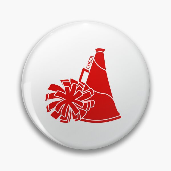 Cheer Megaphone Charm  Red – Free to be Me Boutique