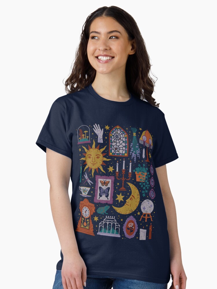 Thumbnail 2 of 7, Classic T-Shirt, Whimsigoth designed and sold by LordofMasks.