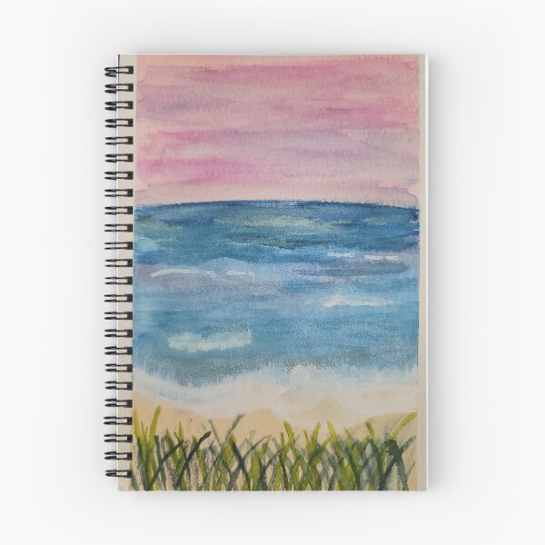 Item preview, Watercolor Ocean Painting designed and sold by Font and Flaura.
