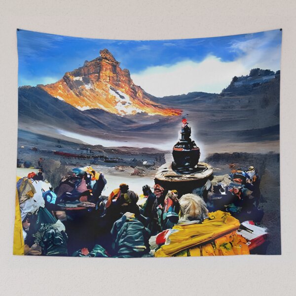 Item preview, Enlightenment on Mt Kailash  designed and sold by ArtificialArtz.