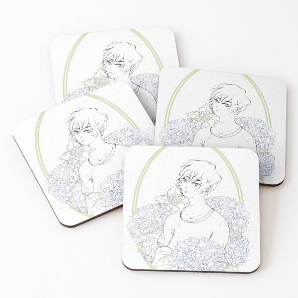 Item preview, Shoto Hydrangeas - black designed and sold by carolinakai.