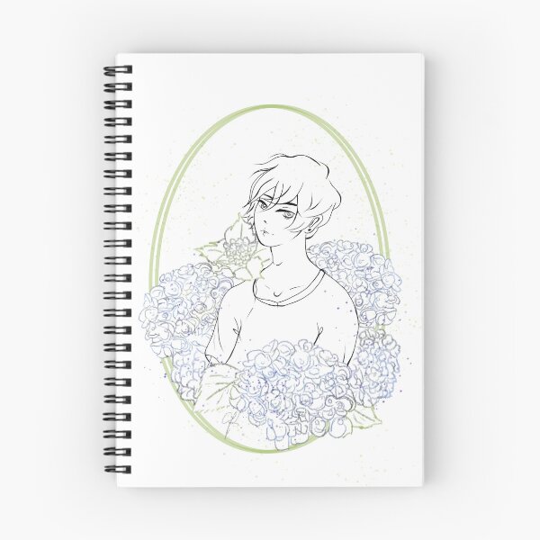 Item preview, Shoto Hydrangeas - black designed and sold by carolinakai.
