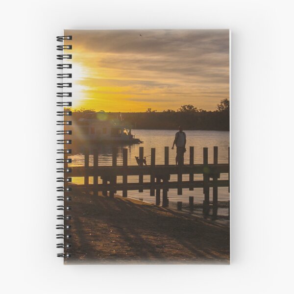 Artikelvorschau, Sonnenuntergang am Murray River entworfen und verkauft von indiafrankk.