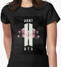 BTS&ARMY: Beyond The Scene (Night Version) Women's Fitted T-Shirt