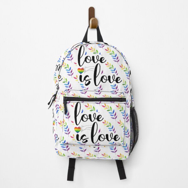 Item preview, Love is Love Pattern Leaves Hear and Hands designed and sold by dealchica.
