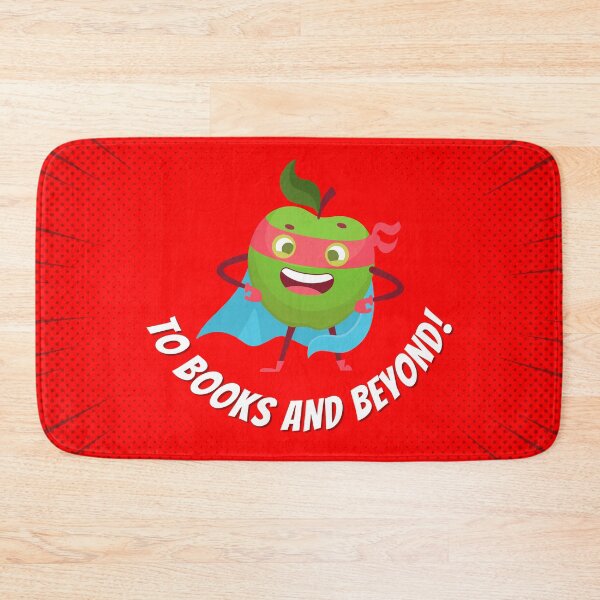Item preview, To Books and Beyond Apple Superhero designed and sold by tmdaliggr.