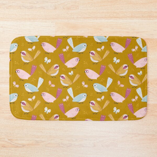 Item preview, Birds and Butterflies on Gold designed and sold by Heather Rosas.