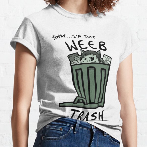 Trash Gang X Anime - T Shirt Roblox Color Black Emoji,Trash