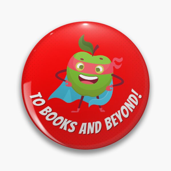 Item preview, To Books and Beyond Apple Superhero designed and sold by tmdaliggr.