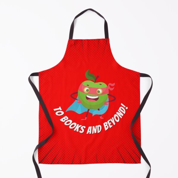 Item preview, To Books and Beyond Apple Superhero designed and sold by tmdaliggr.