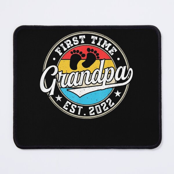 Item preview, First Time Grandpa 2022 designed and sold by melindadblacks.