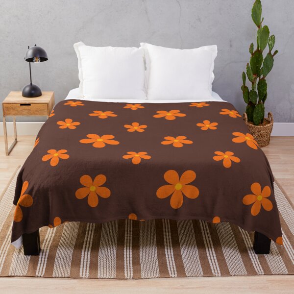 Item preview, Simple Retro Flower Power Seamless Repeat Pattern designed and sold by ClaudiaFlores.