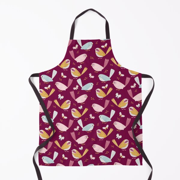 Item preview, Birds and Butterflies on Maroon designed and sold by Heather Rosas.