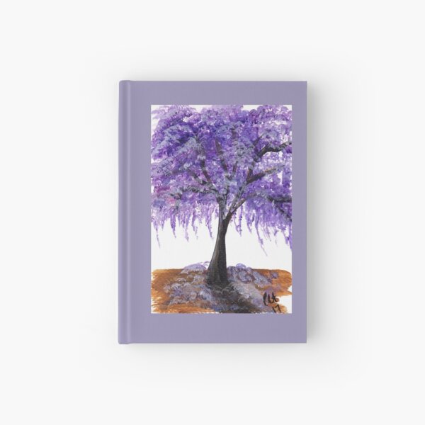 Purple Jacaranda Tree Hardcover Journal