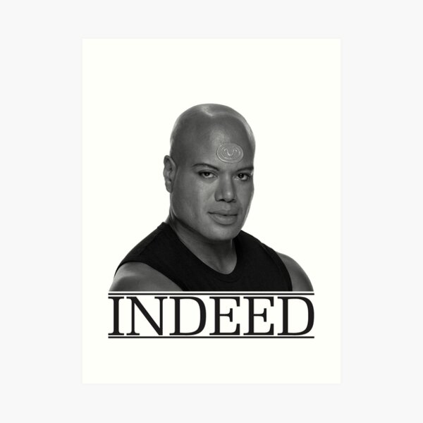 Indeed Art Print
