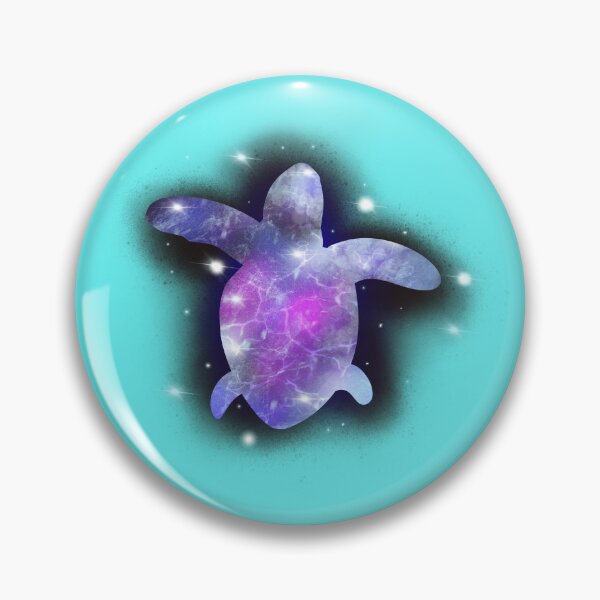 Item preview, Galaxy turtle silhouette art designed and sold by GraphicsByGabby.