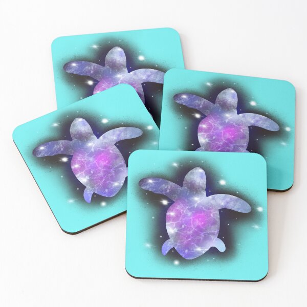 Item preview, Galaxy turtle silhouette art designed and sold by GraphicsByGabby.
