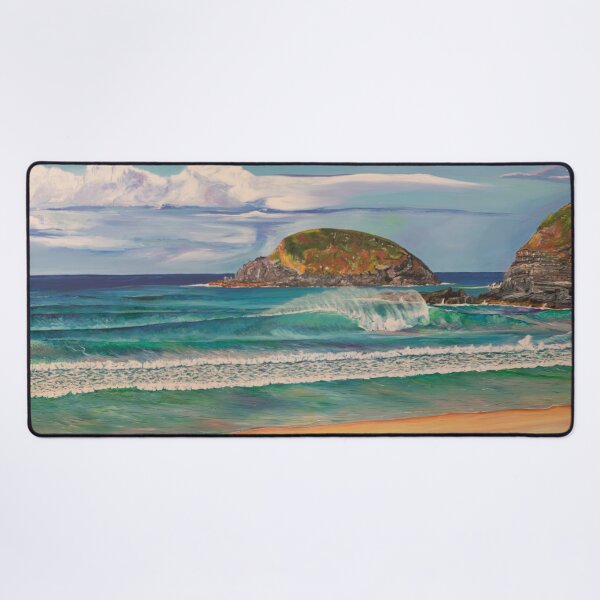 Item preview, Green Island Glory - bright designed and sold by SWRDreaming-Art.
