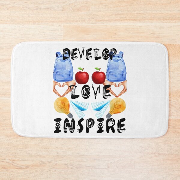 Item preview, develop love inspire; teach love inspire designed and sold by movie-popcorn.