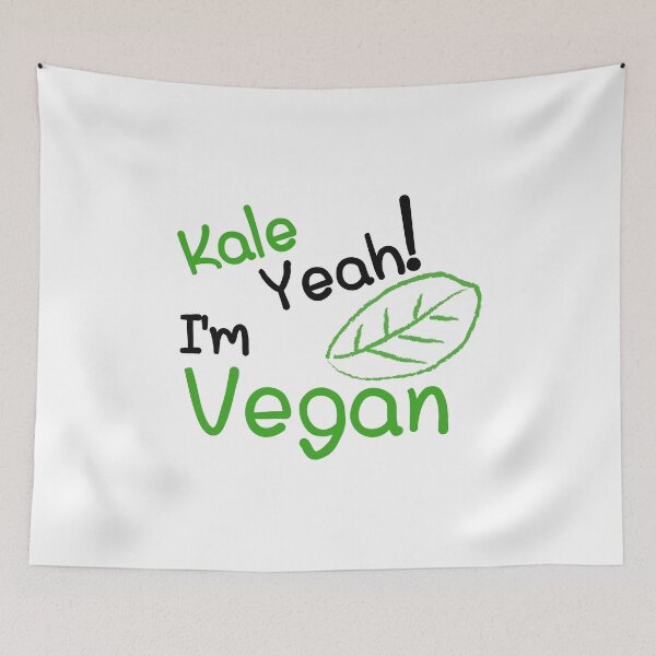 Item preview, Kale Yeah I'm Vegan Vegetarian Funny Gift designed and sold by miracletee.
