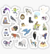 we're all animals Sticker