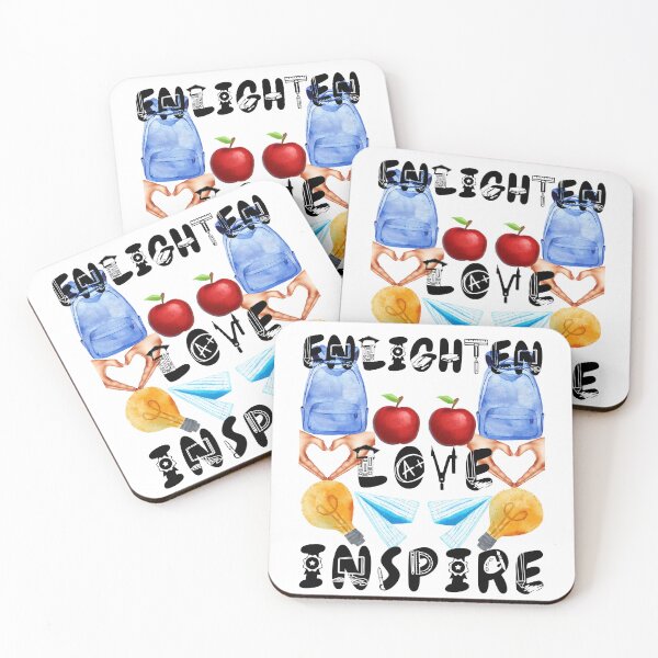 Item preview, enlighten love inspire; teach love inspire designed and sold by movie-popcorn.