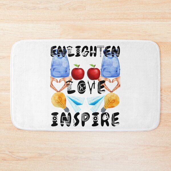 Item preview, enlighten love inspire; teach love inspire designed and sold by movie-popcorn.