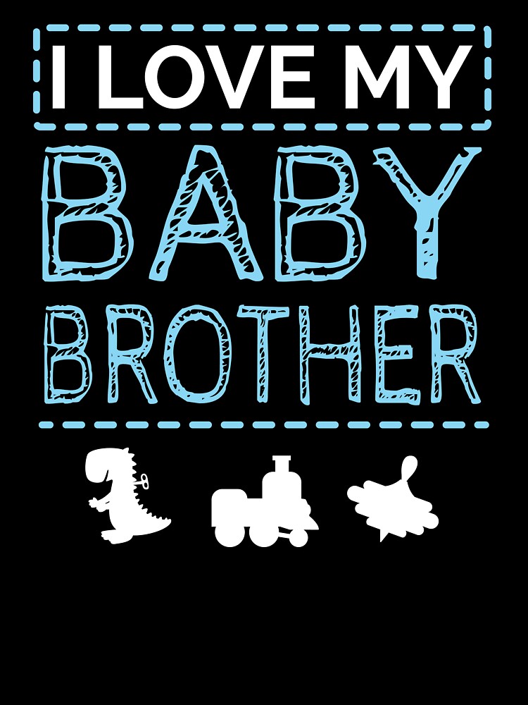 Kids I Love My Little Brother T-Shirt Kids I Love My Little Brother T-Shirt
