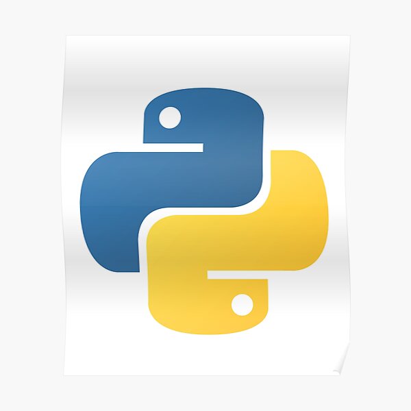 "Python Programming" Poster for Sale by vladocar | Redbubble