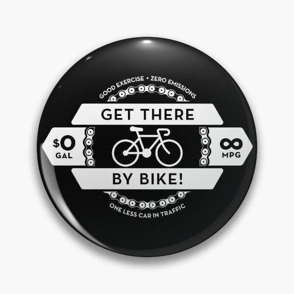 Item preview, Get There By Bike (reverse) designed and sold by helluvavetica.