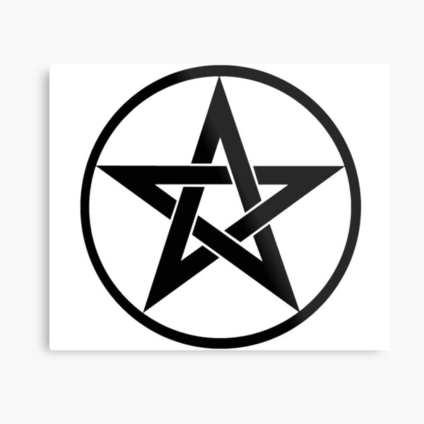 PENTAGRAM Metal Print