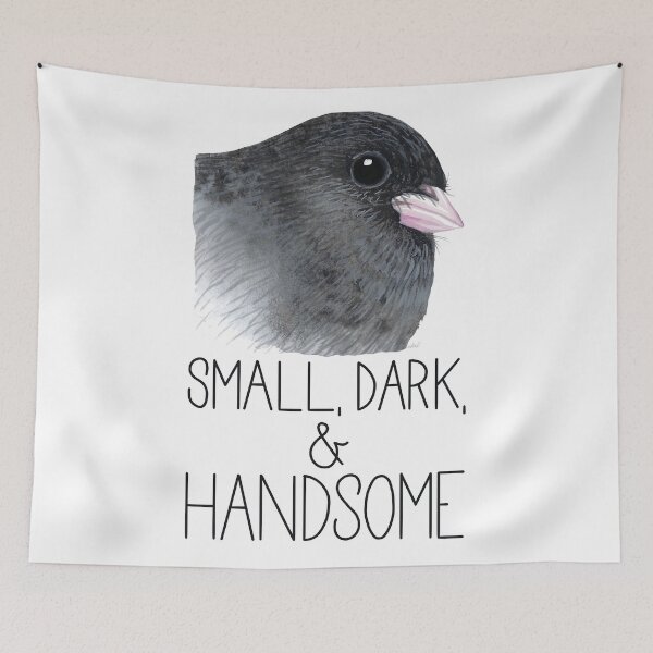 Item preview, Small, dark, and Handsome (Dark-eyed Junco) designed and sold by LauraWolfArtist.