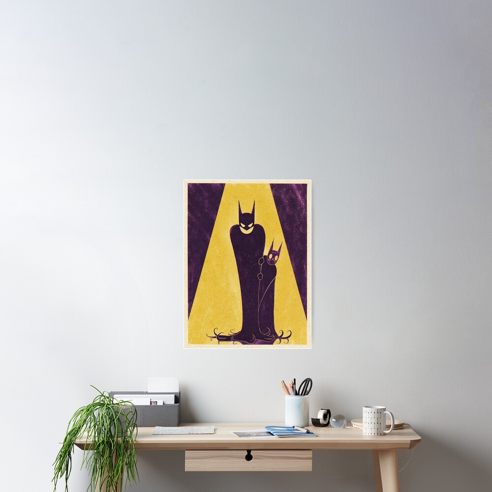 father-daughter skulking Poster