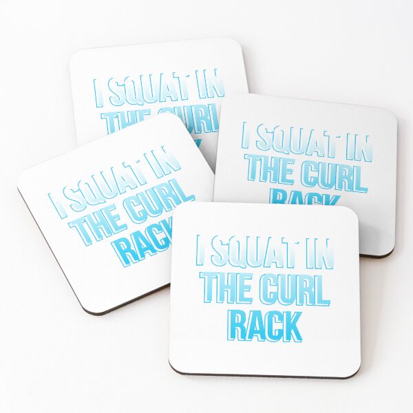 Item preview, I squat in the curl rack designed and sold by STRAIGHT UP BULKED UP.