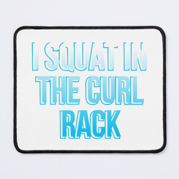 Item preview, I squat in the curl rack designed and sold by STRAIGHT UP BULKED UP.