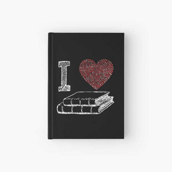 Item preview, I Love Books Letter Heart Cute Bookworm Reading designed and sold by Delightfully Cynical.