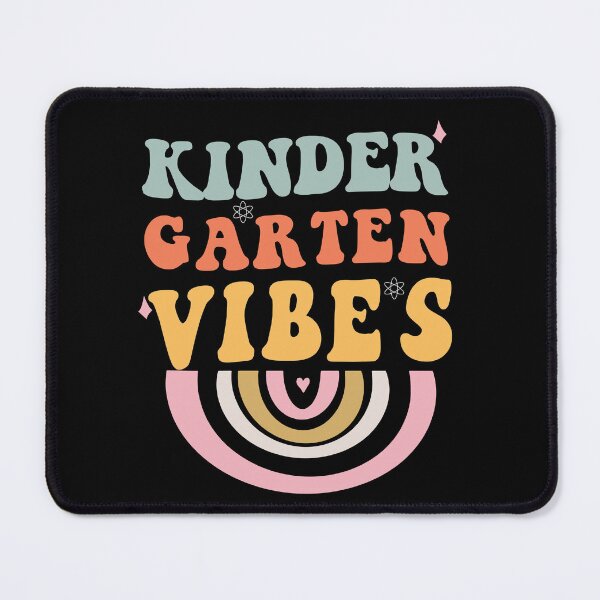 Item preview, KINDER GARTEN VIBES GROOVY 60's AND 70's Vibe for back to school or first day of shcool designed and sold by todaytees.