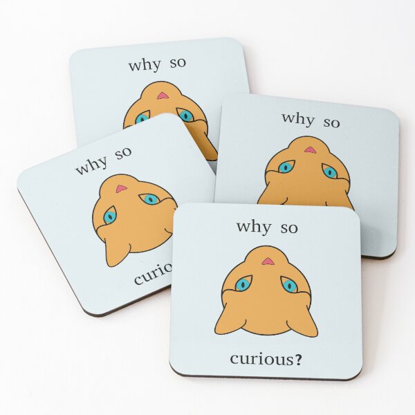 Item preview, Why so curious cat designed and sold by Opalaeo.