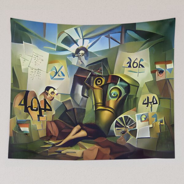 Item preview, 404 Art designed and sold by PictureNZ.