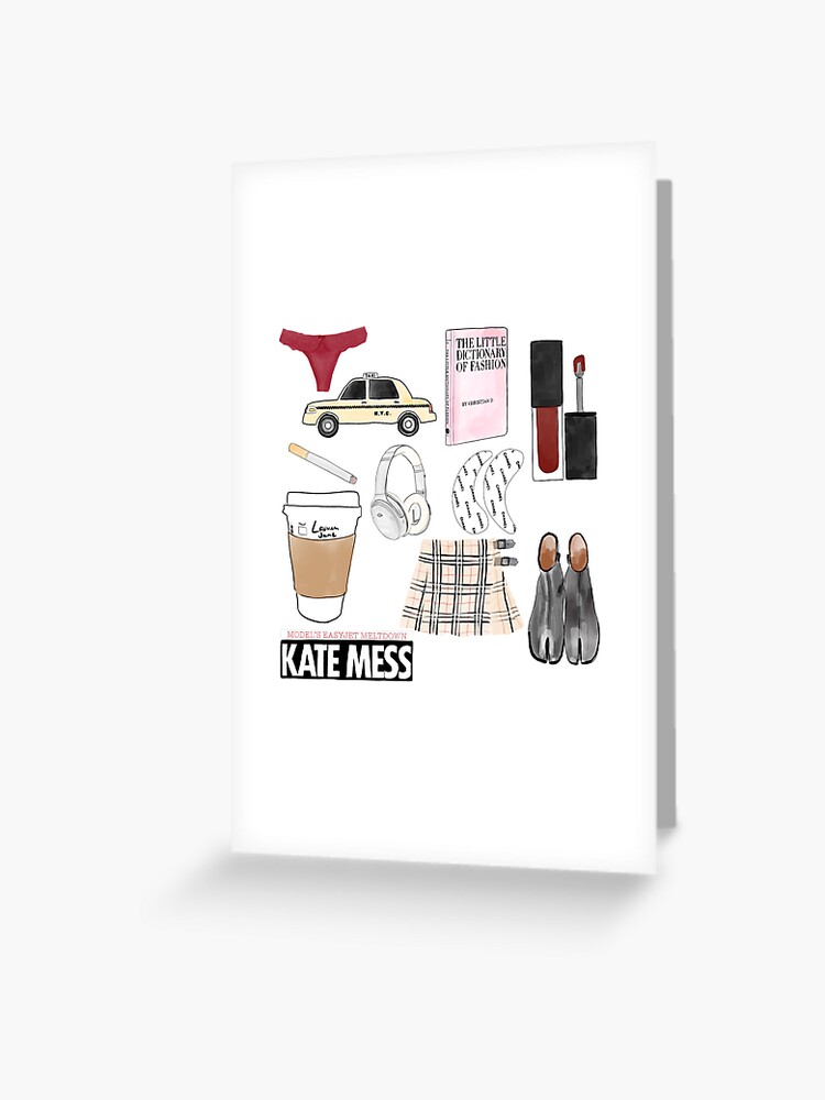 pink pilates princess mood board  Greeting Card for Sale by Lauren Jane୨୧