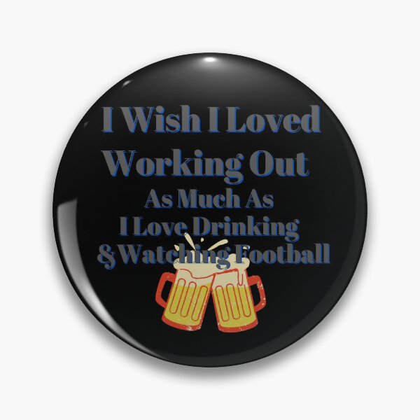 Item preview, Wish I Loved Working Out As Much As Football designed and sold by Fabuluss4Life.