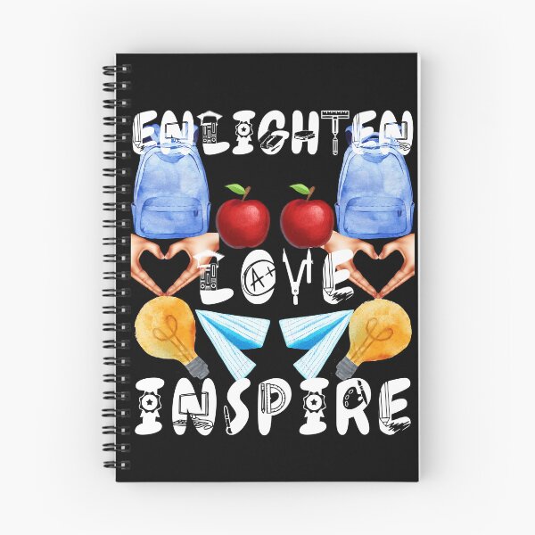 Item preview, enlighten love inspire; teach love inspire designed and sold by movie-popcorn.