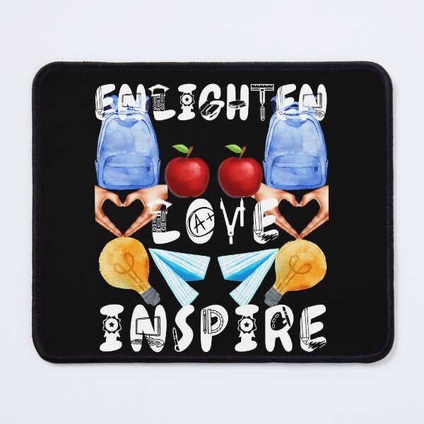 Item preview, enlighten love inspire; teach love inspire designed and sold by movie-popcorn.